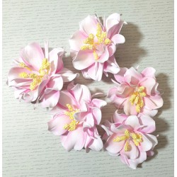 Kwiaty z foamiranu zestaw 6